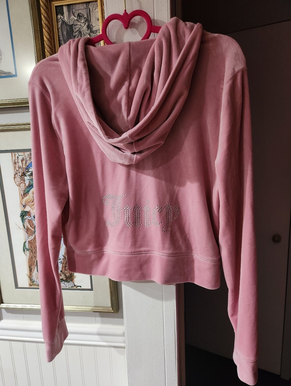 Juicy Couture Velour Bling Jacket L